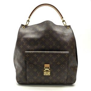 Louis Vuitton Metis Hobo Monogram Shoulder Bag Tote Bag Brown